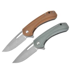 OEM Liner Lock Knife G10 Handle (3.15 Inch D2 Blade) KKFK00017