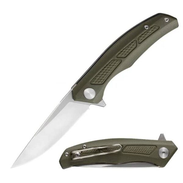 OEM Liner Lock Knife G10 Handle (3.35 Inch D2 Blade) KKFK00023