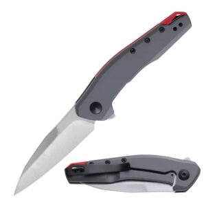 OEM Frame Lock Knife Titanium Alloy Handle (2.95 Inch D2 Blade) KKFK0005