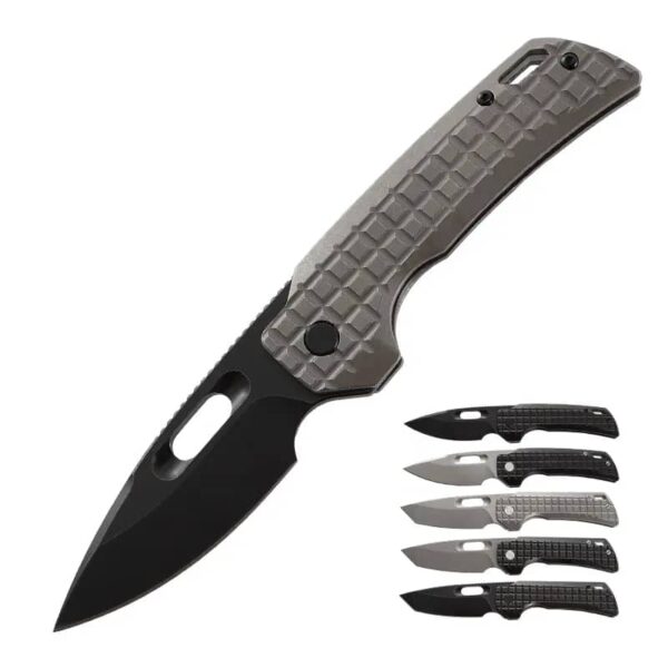 OEM Frame Lock Knife Titanium Alloy Handle (3.15 Inch M390 Blade) KKFK00086