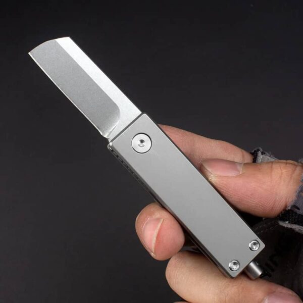 OEM Keychain Knife Titanium Alloy Handle (1.69 Inch S35VN Blade) KKFK00096 - Image 7