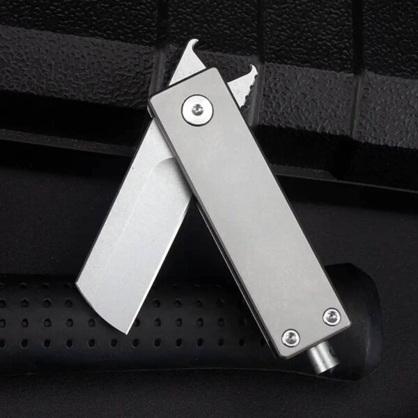 OEM Keychain Knife Titanium Alloy Handle (1.69 Inch S35VN Blade) KKFK00096 - Image 5