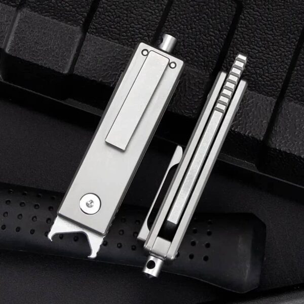 OEM Keychain Knife Titanium Alloy Handle (1.69 Inch S35VN Blade) KKFK00096 - Image 4