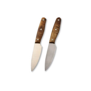 OEM Fixed Blade Knife Wood Handle (3.54 Inch 5Cr15MoV Blade) KKFB00004