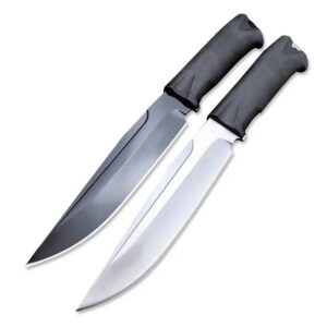 OEM Fixed Blade Knife Thermoplastic Rubber (TPR) Handle (3.74 Inch D2 Blade) KKFB00024