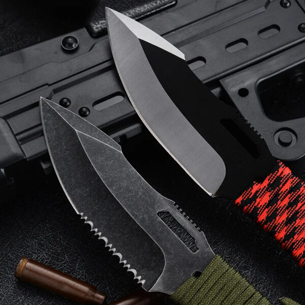 OEM Fixed Blade Knife Paracord Handle (3.74 Inch 3Cr13 Blade) KKFB00033 - Image 4