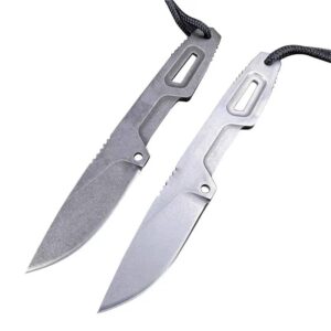 OEM Fixed Blade Knife Steel Handle (2.56 Inch D2 Blade) KKFB00014