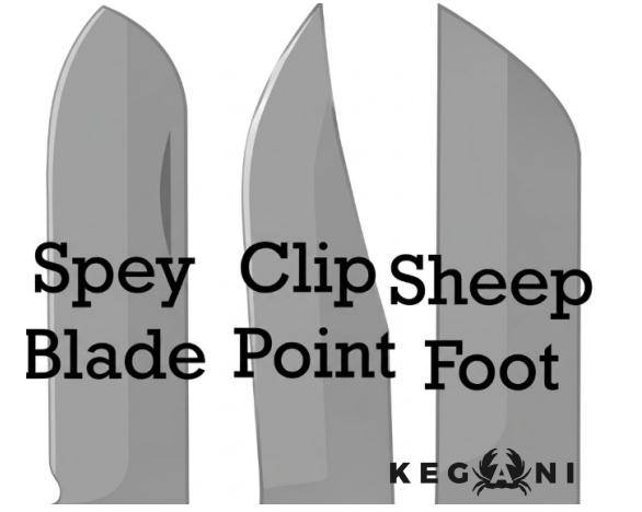 Spey Blade vs. Clip Point vs. Sheepsfoot