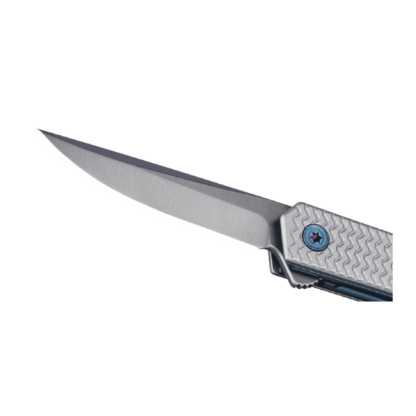 OEM Liner Lock Knife Aluminum Handle (2.36 Inch 12C27 / D2 Blade) KKFK00109 - Image 4