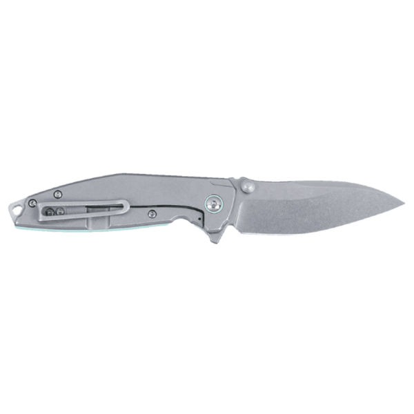 OEM Frame Lock Knife G10 + Stainless Steel Handle (3.09 Inch 14C28N Blade) KKFK00110 - Image 2