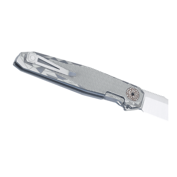 OEM Frame Lock Knife Titanium Handle (3.50 Inch M390 Blade) KKFK00126 - Image 11