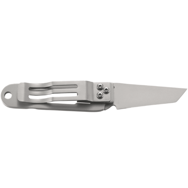 OEM Frame Lock Knife Stainless Steel Handle (2.25 Inch 3Cr13MoV Blade) KKFK00130 - Image 2