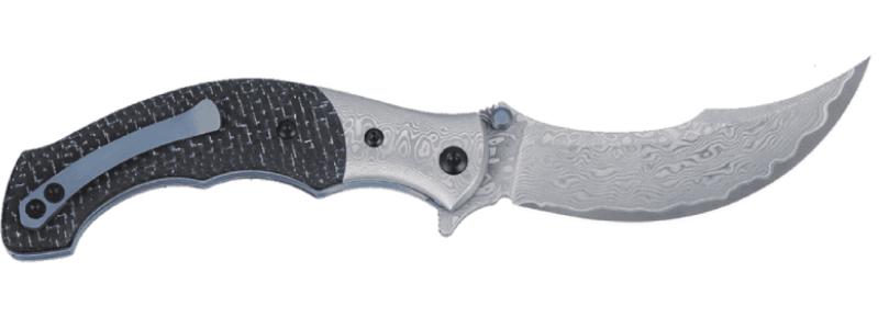 OEM Liner Lock Knife Carbon Fiber Handle KKFK00103