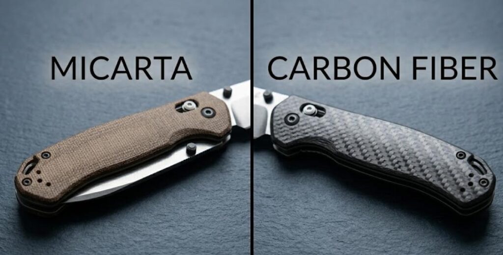 Micarta vs. Carbon Fiber Knife Handles