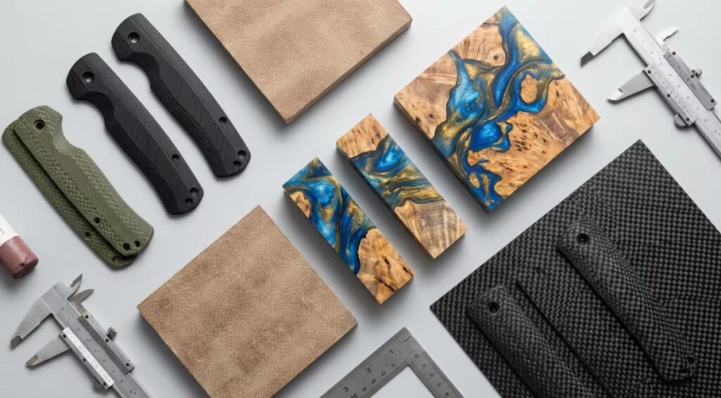custom knife handle materials