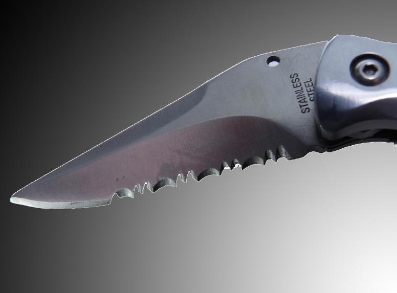 Partially Serrated