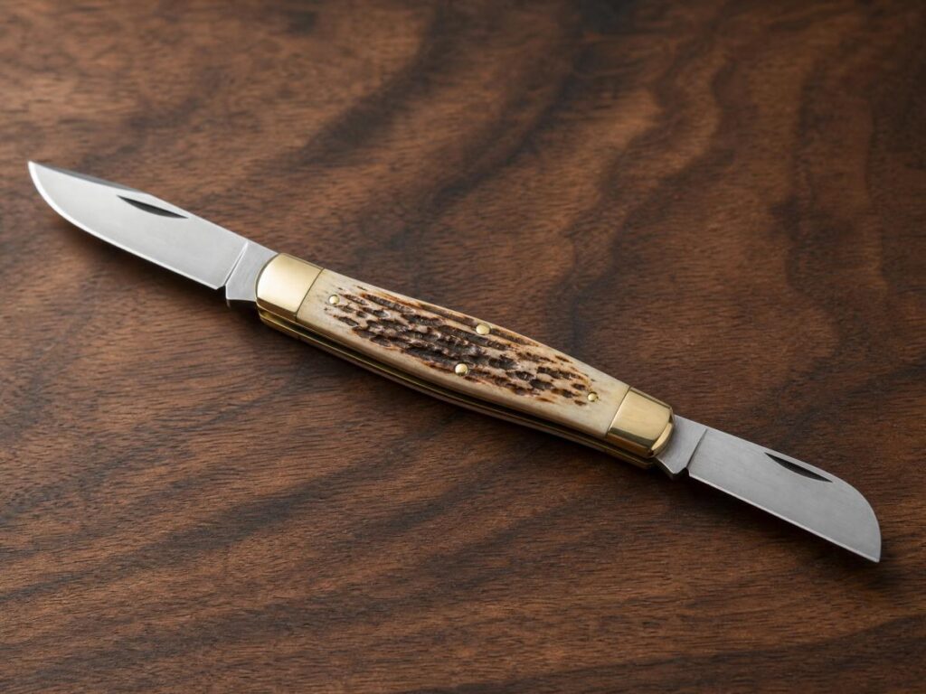 Double Blade Folding Knife