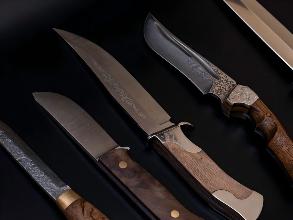 Knife Blade Thickness Chart by Category
