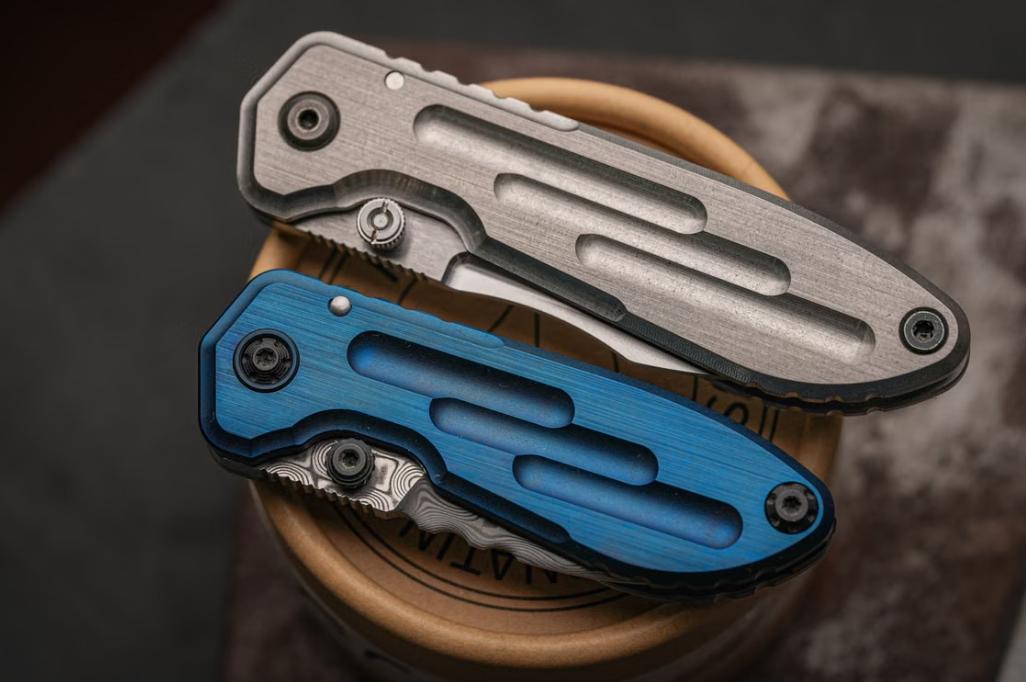 titanium vs aluminum knife handles