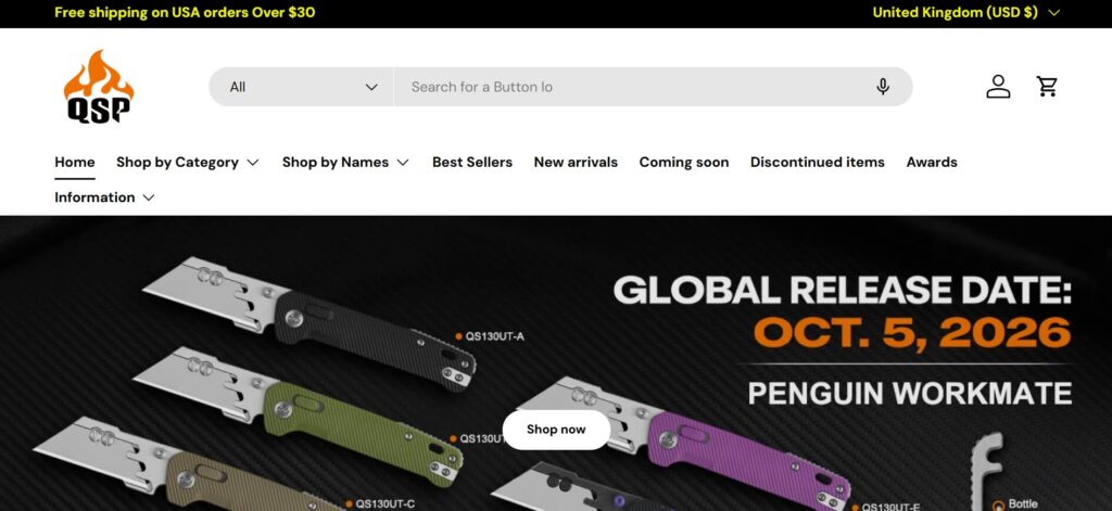 QSP Best for Flexible OEMODM Folding Knife Programs